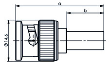 TG BNC-Kabelstecker          J01002A0000 