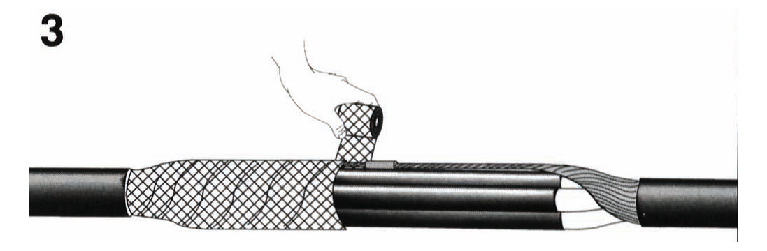 Schrumpfschlauch dickw L0,2m Ø18/11mm sw 2:1 Mit Innenkleber -25-155°C