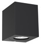 LED-Up/Down Leuchte Canto Kubi 2 10,6W 3000K 500lm sw Konv IP44 100x87x104mm