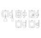 Klinik Notrufset aws AS / AS 500 glz Dpl.Ruf Doppelruf