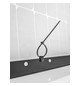 Kabelbinder L200mm sw 4,6x1mm hfr PA -40-85°C Polyamid (PA) KstZunge/Nase