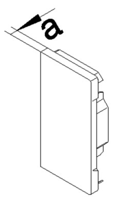 Endstück GEB-K 130x66mm ST li/re ver-ws RAL9016 hfr besch