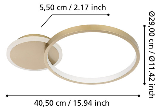 EGLO Wand und Deckenleuchte       900423 