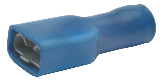 Flachsteckhülse Ms bl 1,5-2,5qmm volliso fl_6,3x0,8mm fl 6,3x0,8mm