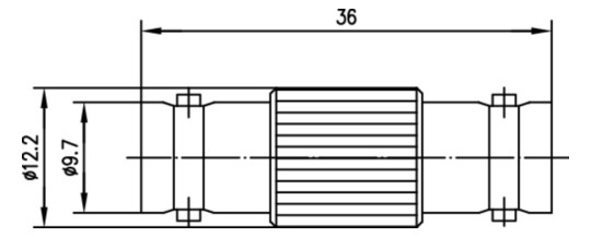 TG BNC-Kupplung HDTV 75 Oh   J01005A0006 
