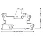 Schaltrelais Serie 788 2W IP20 15x54x86mm Federzugans