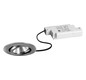 LED-Einbaustrahler 6W 3000K 630lm Konv chr glz 1LED Alu IP20 RF:hochglänzend