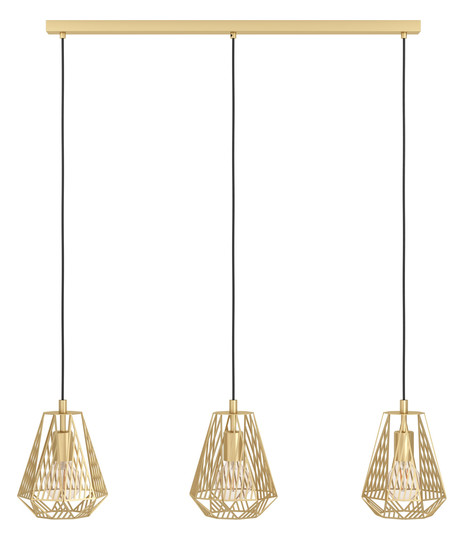 EGLO Hängeleuchte STYPE goldfarben 43696 