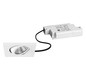LED-Einbaustrahler 6W 3000K 630lm Konv ws mt 1LED Alu IP20 RF:hochglänzend