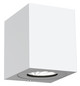 LED-Up/Down Leuchte Canto Kubi 2 10,6W 3000K 500lm ws Konv IP44 100x87x104mm