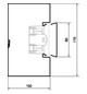 Geräteeinbaukanal ST 170x100mm vz GEB-K 11270qmm 2000mm