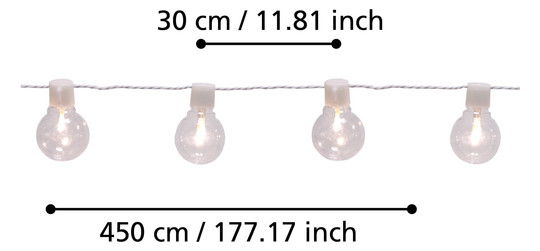 EGLO Außen LED-Lichterkette/16    900238 