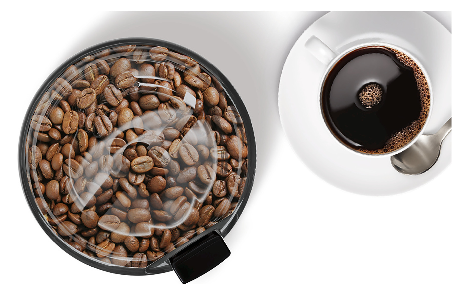 Kaffeemühle 75g sw Schlagmess