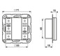 Tastsensor KNX AS/A UP mt 6pkt m.LED-Anz Mit Busankopplung