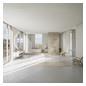 Bette Duschfliese BetteAir 1000 x 900 mm, jasmin, Rechteck, glasierter Titan-Stahl
