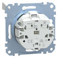 Steckdose 1f akws glz System M UP Klappd IP20 aktivweiß