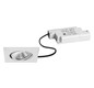 LED-Einbaustrahler 6W 3000K 630lm Konv ws glz 1LED Alu IP20 RF:hochglänzend