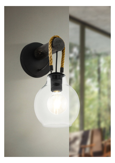 EGLO Wandleuchte/1 E27             43619 