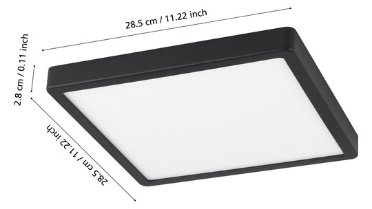 EGLO LED-ZIG-CCT Deckenleuchte     98854 