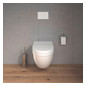 Duravit WC-Sitz Starck 3 ohne Absenkautomatik, Scharniere Edelstahl, weiß