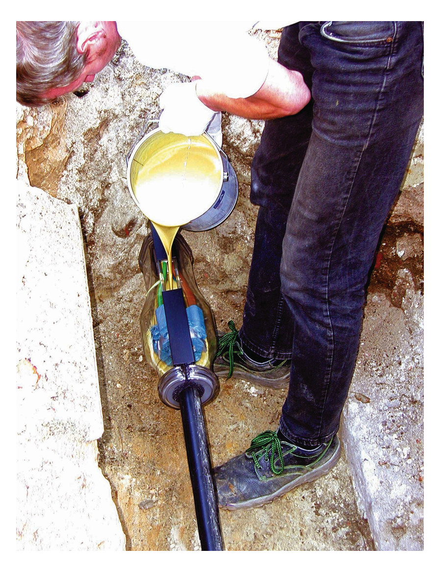 Schrumpfschlauch dickw L0,2m Ø18/11mm sw 2:1 Mit Innenkleber -25-155°C