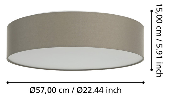EGLO Wand und Deckenleuchte       900441 
