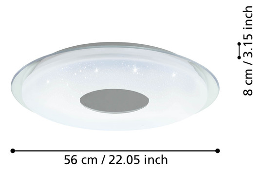EGLO Wand und Deckenleuchte       900005 
