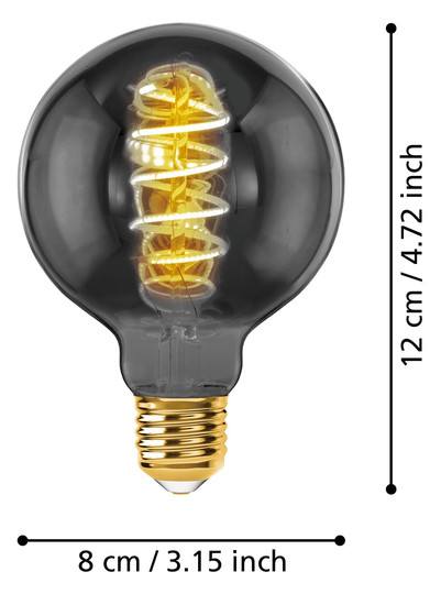 EGLO Leuchtmittel E27-LED G80 4W  110085 
