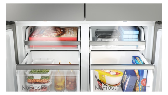 Kühl-/Gefrierkombi EB D ws 184/76l 186kwh 1772x558x548mm NoFrost 0°-Zone