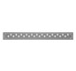 LWL-Frontplatte leer SC-D 1HE max:6f 19Zoll
