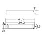 LED-Trafo 6-120W 31V IP20 Kstgeh stat 253,2x42,5x31mm