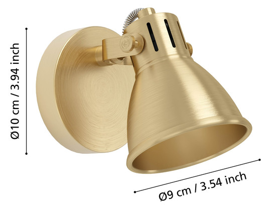 EGLO Spot SERAS messing-          900169 
