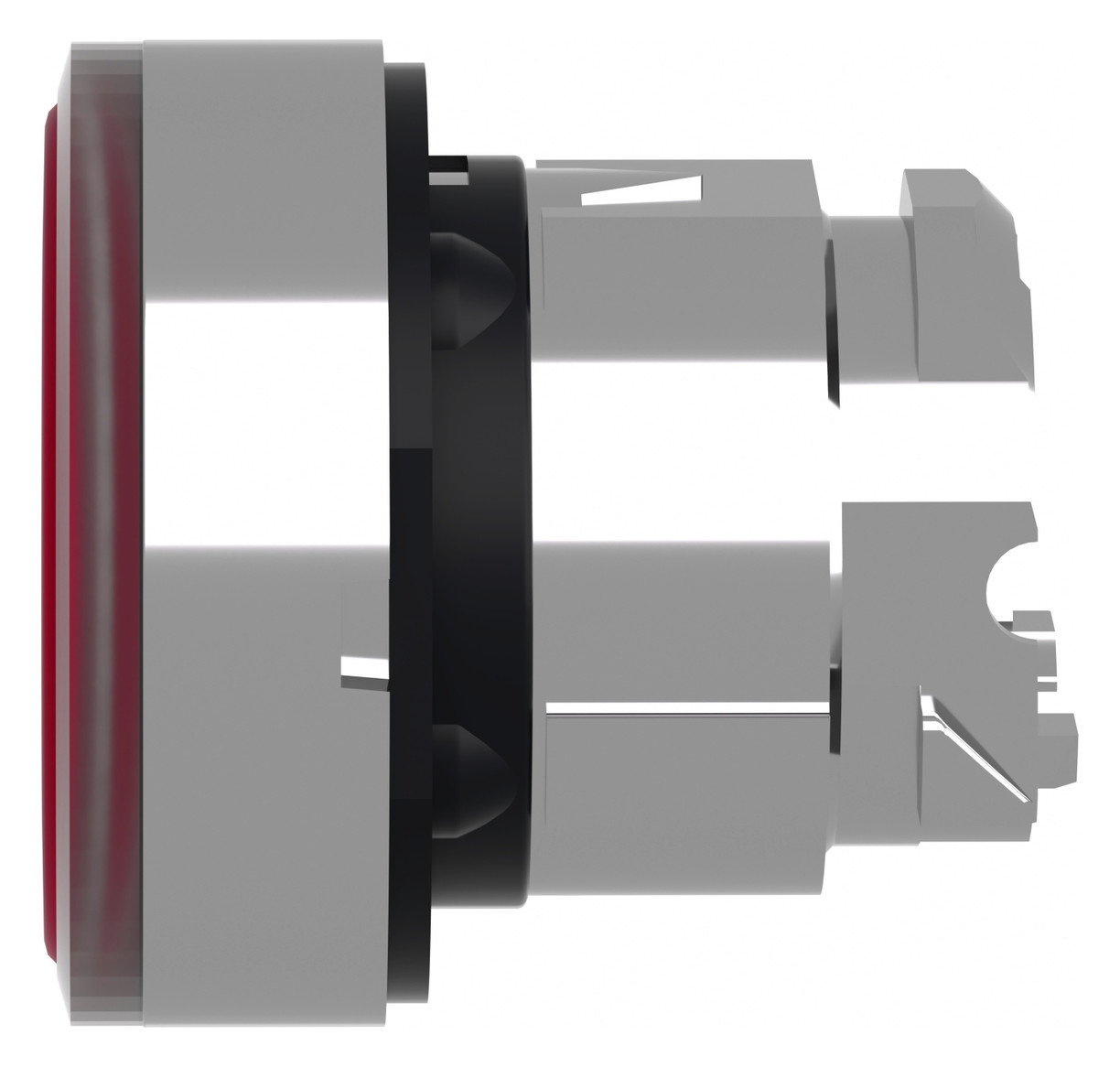 Drucktaster Front 1f rt bel.b Ø22,5mm rnd Geeignet für Beleuchtung IP66