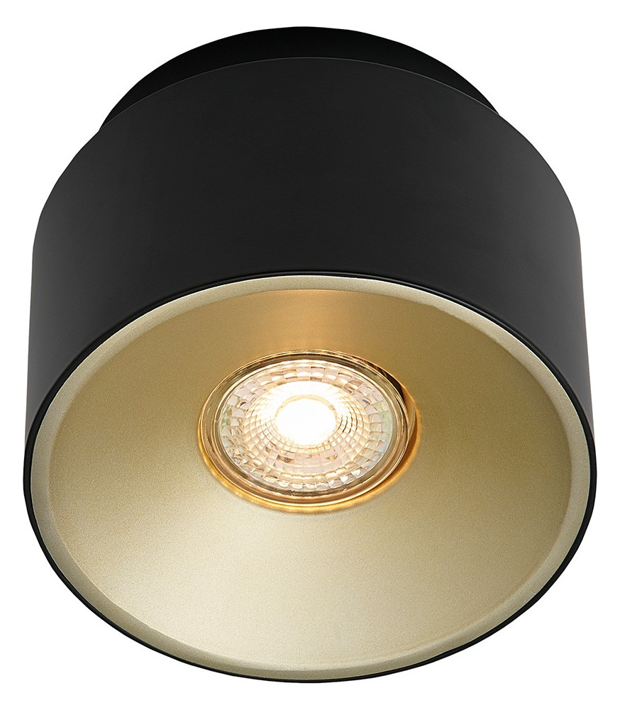 LED-Anbaustrahler 40W Torone sw mt IP20 RF:mt 1LED Alu GU10