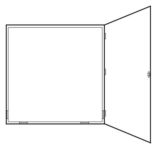 ABN Zählerwechselschrank IP54   WMS29-55 