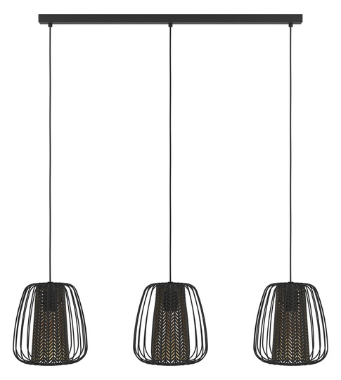 EGLO Hängeleuchte CURASAO schwarz  99662 