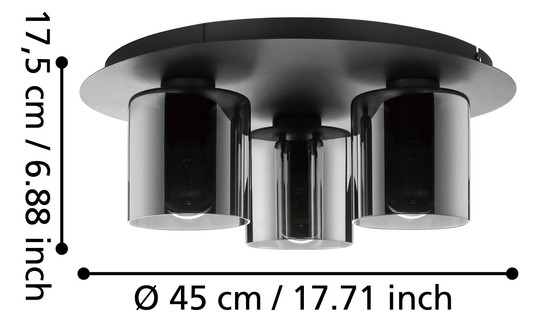 EGLO Wand und Deckenleuchte        99631 