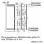 Kühl-/Gefrierkombi EB D ws 184/76l 186kwh 1772x558x548mm NoFrost 0°-Zone