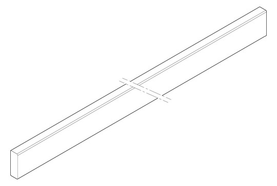 ABN Cu-Schiene 4FB 30x10x995mm   XCUW134 
