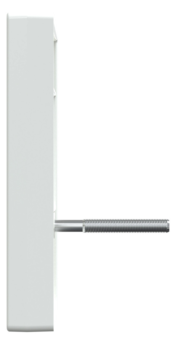 Zentralplatte TAE 3f System M akws Schraubbef aktivweiß