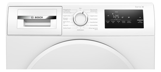 Wärmepumpentrockner E C 8kg ws 65dB re stufenl 138kWh Restzeit