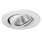 LED-Einbaustrahler 6W 3000K 730lm Konv ws mt 1LED Alu IP65 RF:hochglänzend