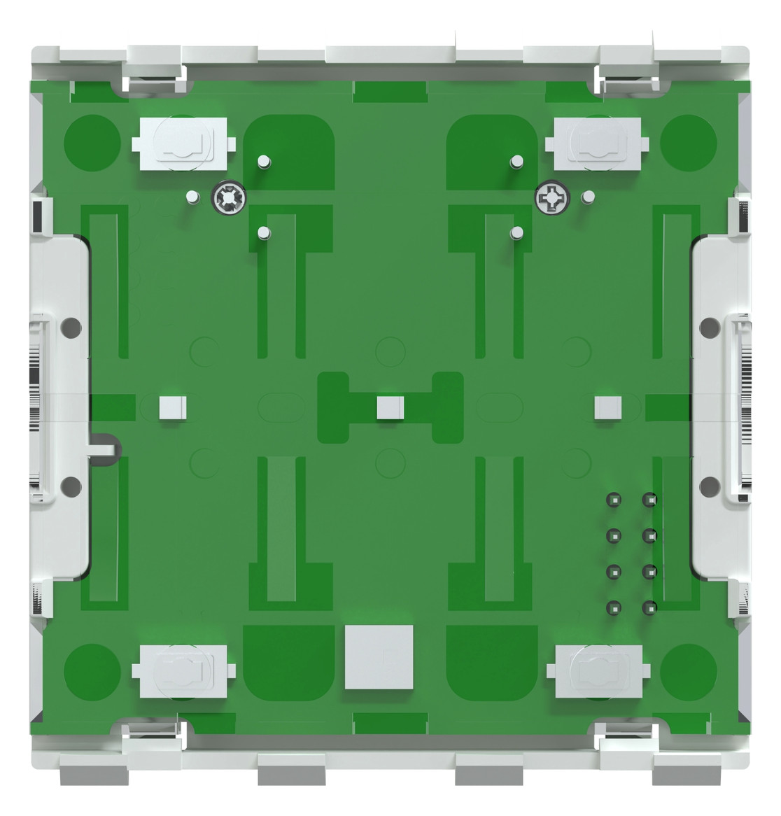 Bedienelement 1f ws f.Dimmeins m.LED-Anz Geeignet für Dimmeinsatz