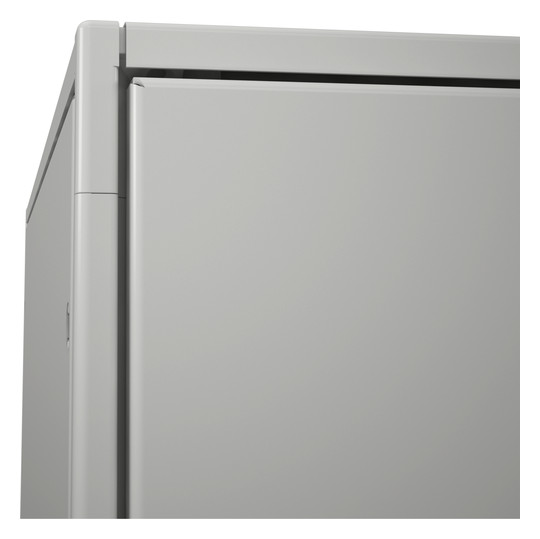 Standschrank ST IP55 B800xH1800xT500mm pulverbesch RAL7035 Koppelbar