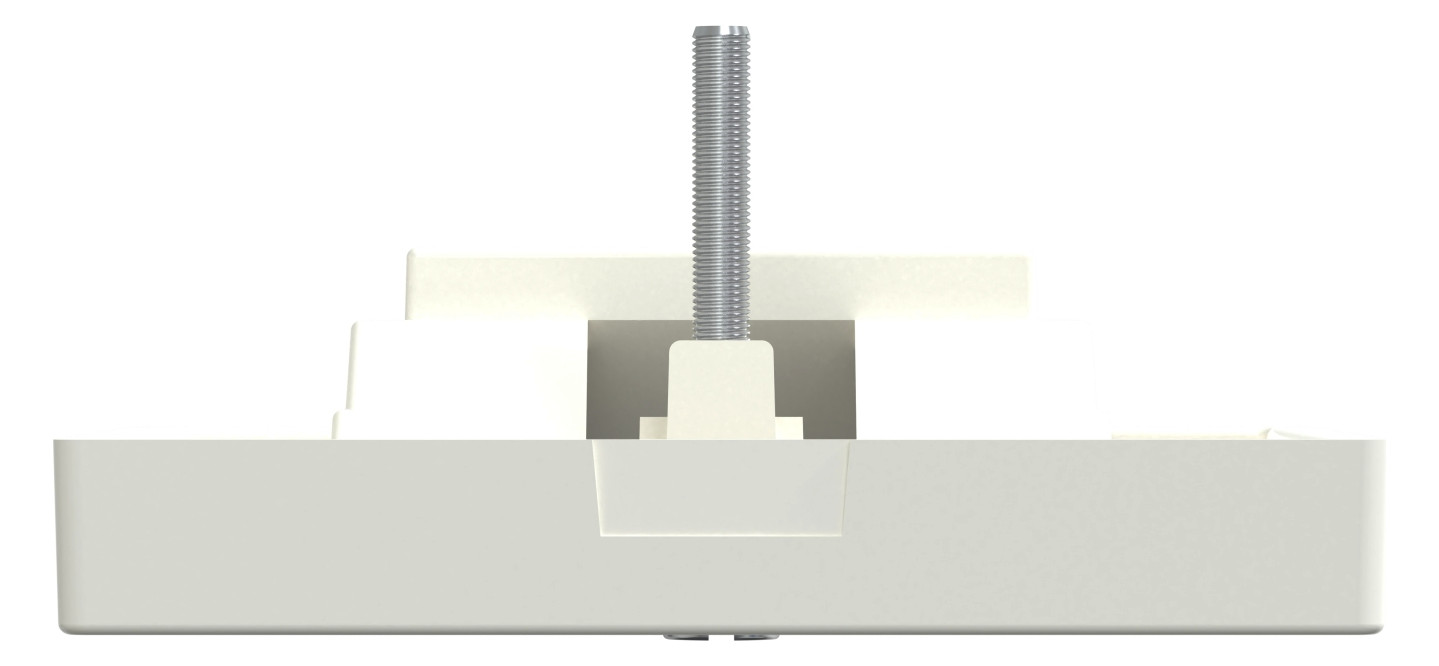 Zentralplatte UAE/IAE 1f System M polws Schraubbef