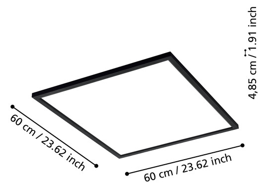 EGLO Wand und Deckenleuchte       900052 