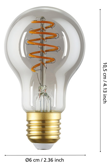 EGLO Leuchtmittel ZIG-E27-A60 4W  110284 