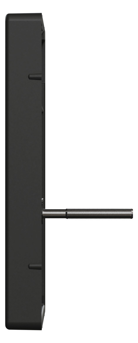 Zentralplatte TAE 3f System Design anth Schraubbef m.Beschr.Feld