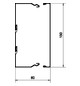 Leitungsführungskanal ST 60x150x2000mm vz hfr LF-K 7000qmm