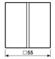 Wippe 1t Schalter AS/A aws glz f.Bussystem
